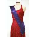 Purple Pageant Sash